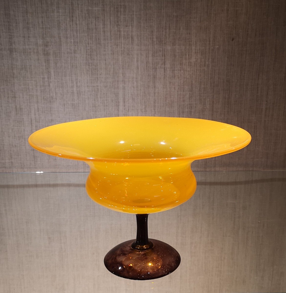 Schneider, Le Verre Français, Coupe Bijou Art Déco 1922/26