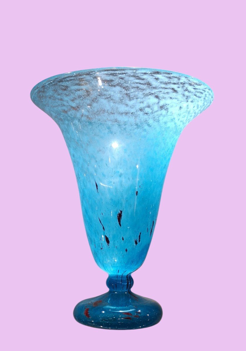 Schneider, Le Verre Français, Signed "jewel" Cup