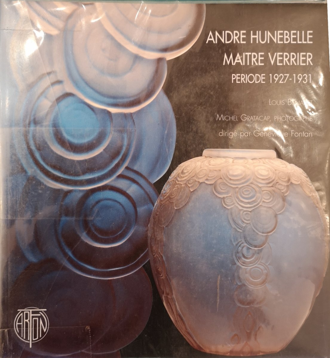 André Hunebelle, rare vase Poissons, Art déco 1930-photo-7