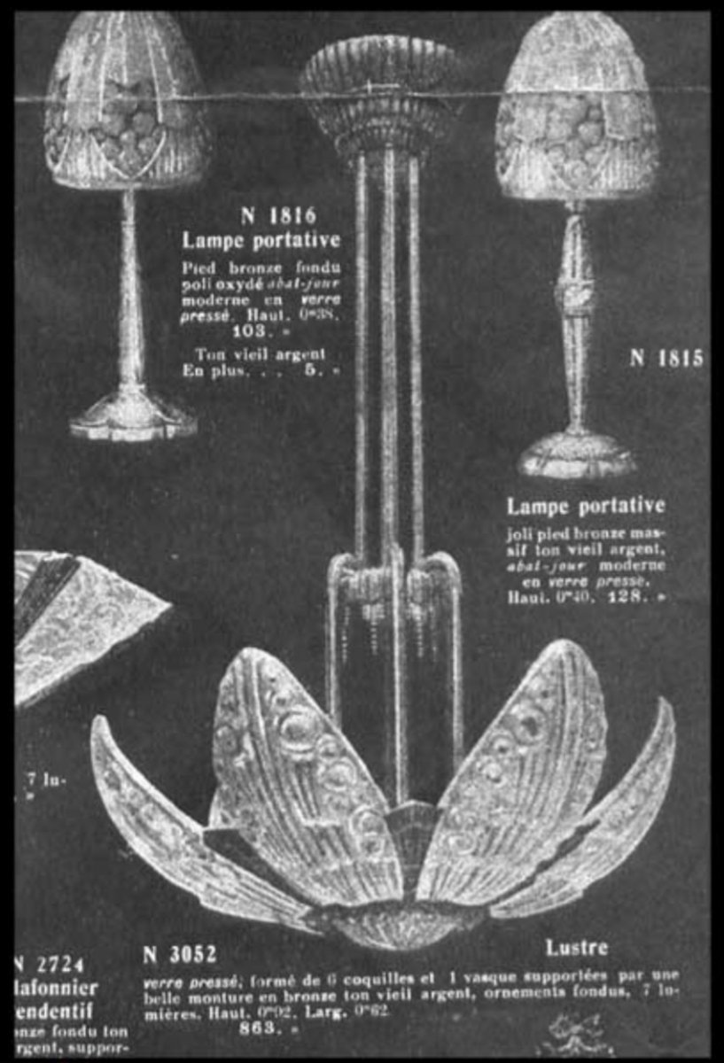 Lustre Art Déco De Georges Leleu-photo-8