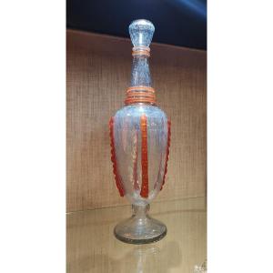 Schneider, Bullé Vase, Bluish, 47 Cm