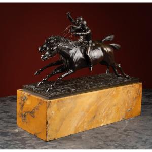 Bronze Representing Jockeys Circa 1830