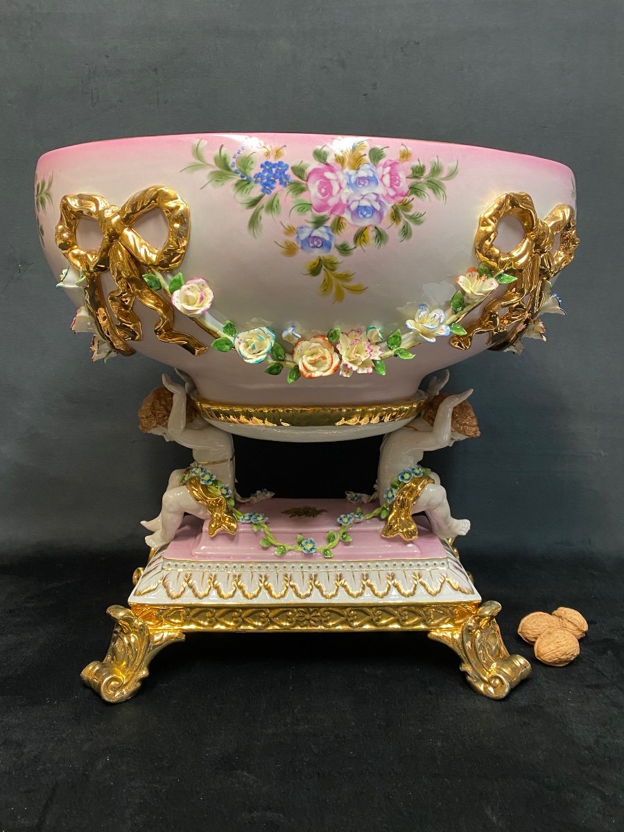 Large Meissen Planter