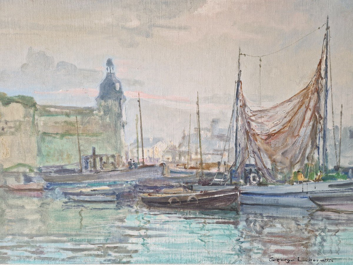 Marine Painting. The Walled City Of Concarneau -photo-1