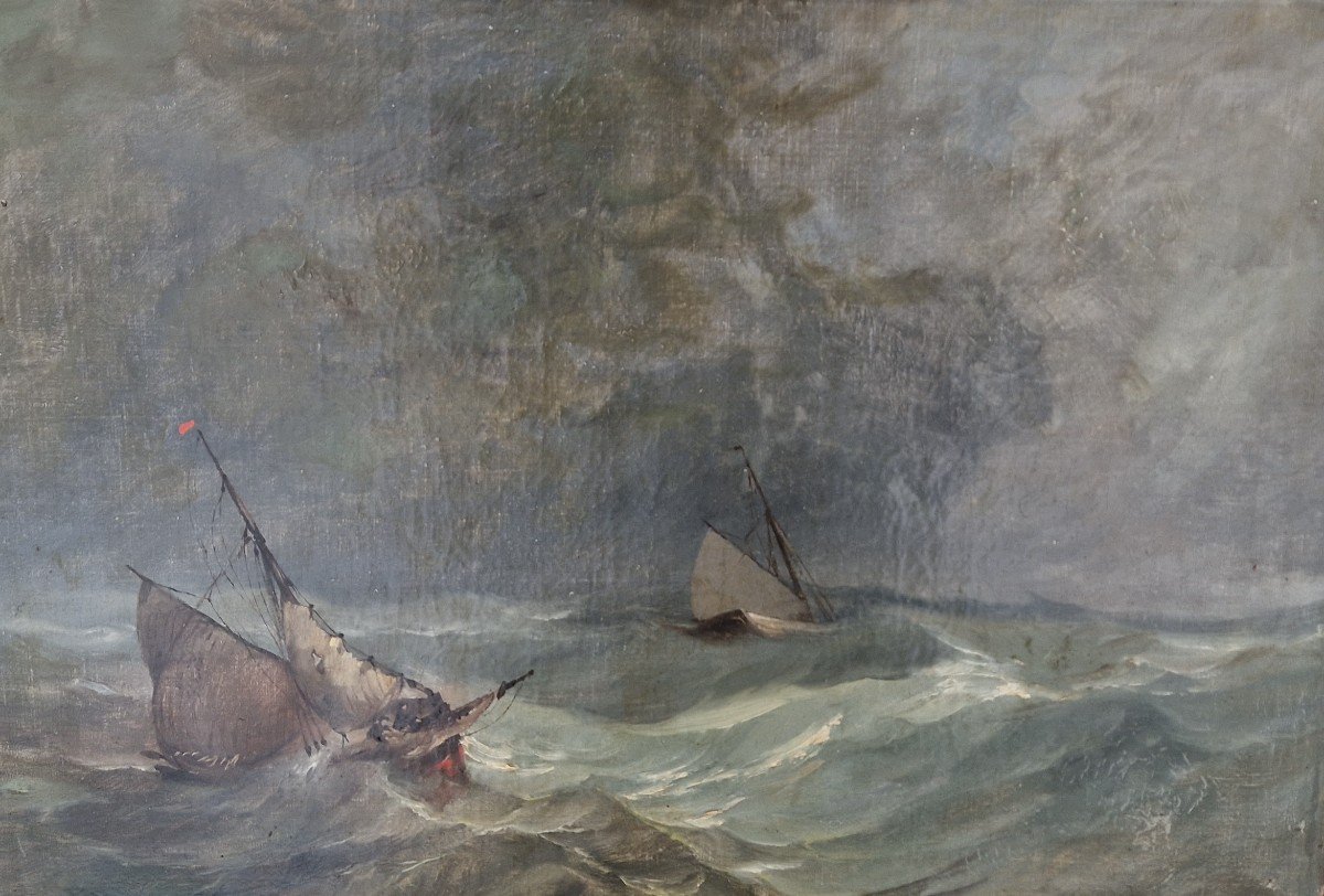 Bateaux En Pêche De Bernard Naudin 