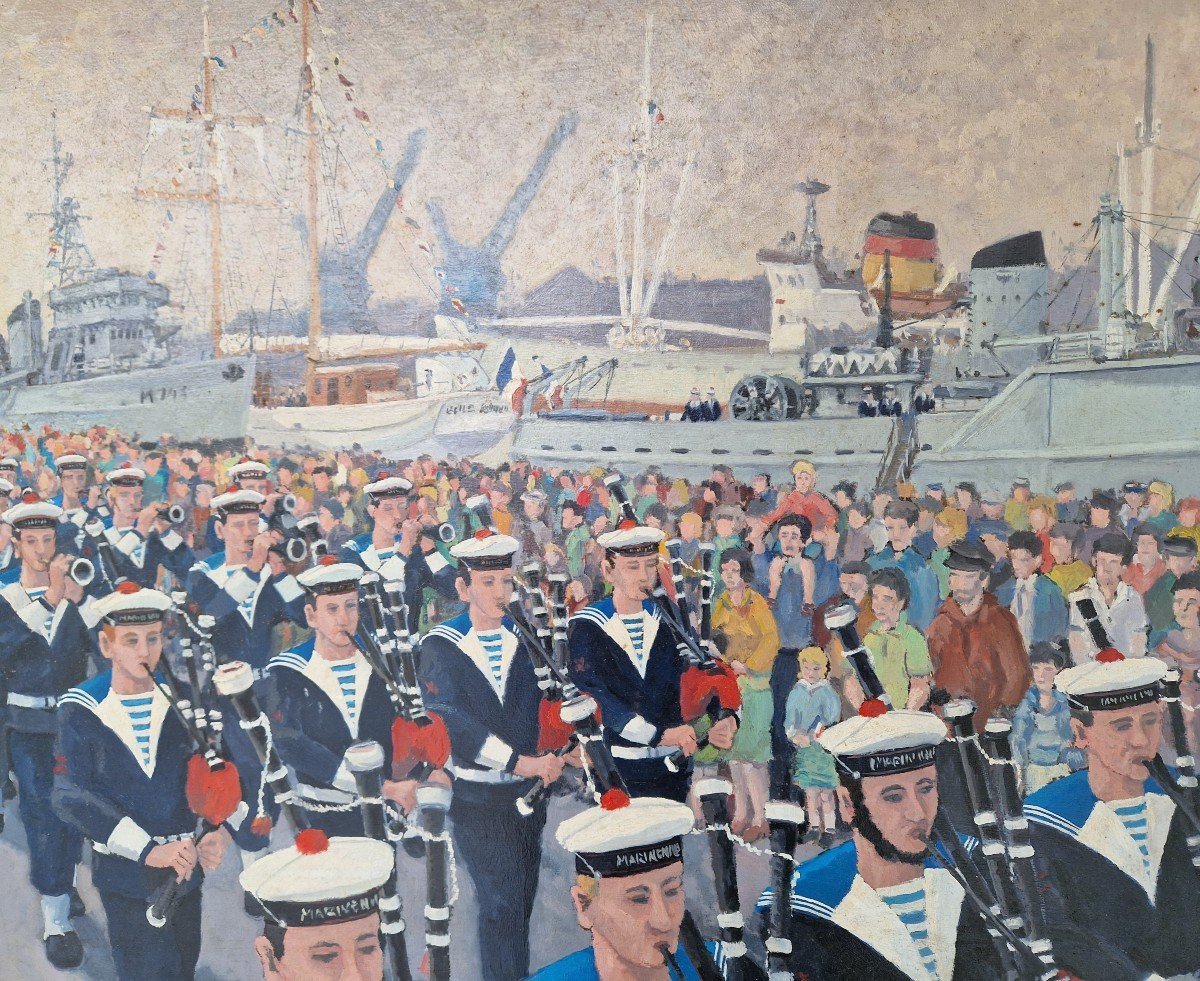 La Marine En Fête De Louis Panel