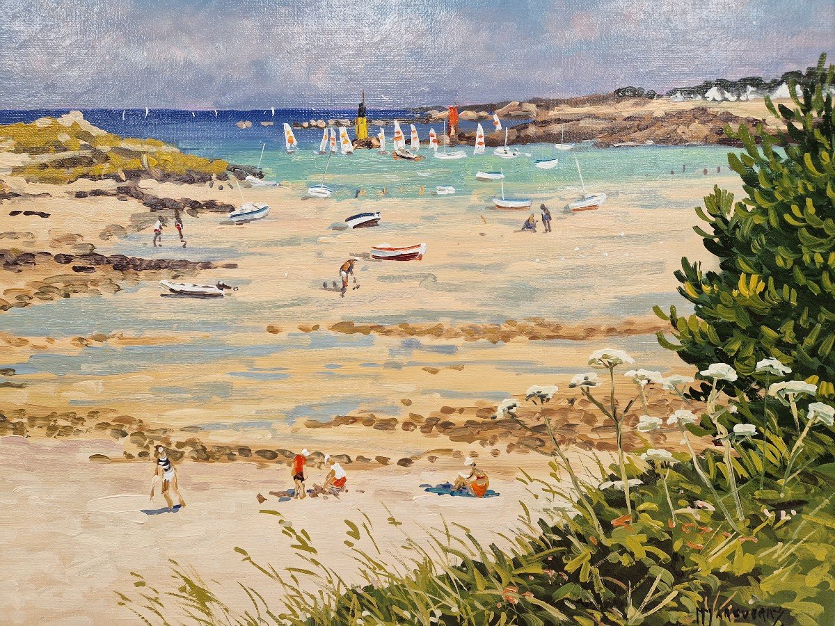 Trémazan, The Beach Near Portsall De Margueray 