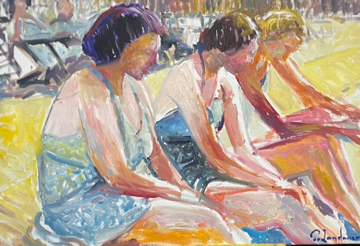 The Bathers By Patrice Landauer 