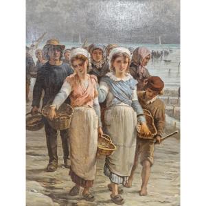 Marie Dubois's Return From Fishing