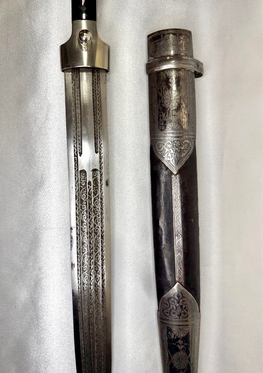 Caucasian Persian Kindjal Dagger – 19th Century Under The Reign Of Napoleon III