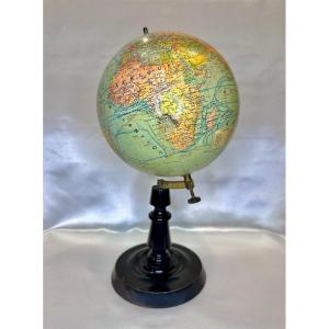 Globe Terrestre d'époque - 1937 - 20ème Siècle - Signé J.Forest