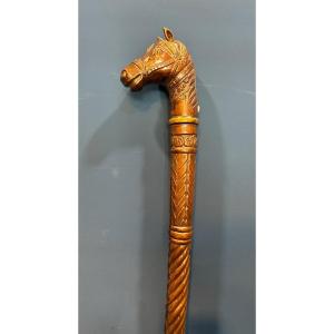 Horse Head Gondolier's Staff – Napoleon III Period, 19th Century