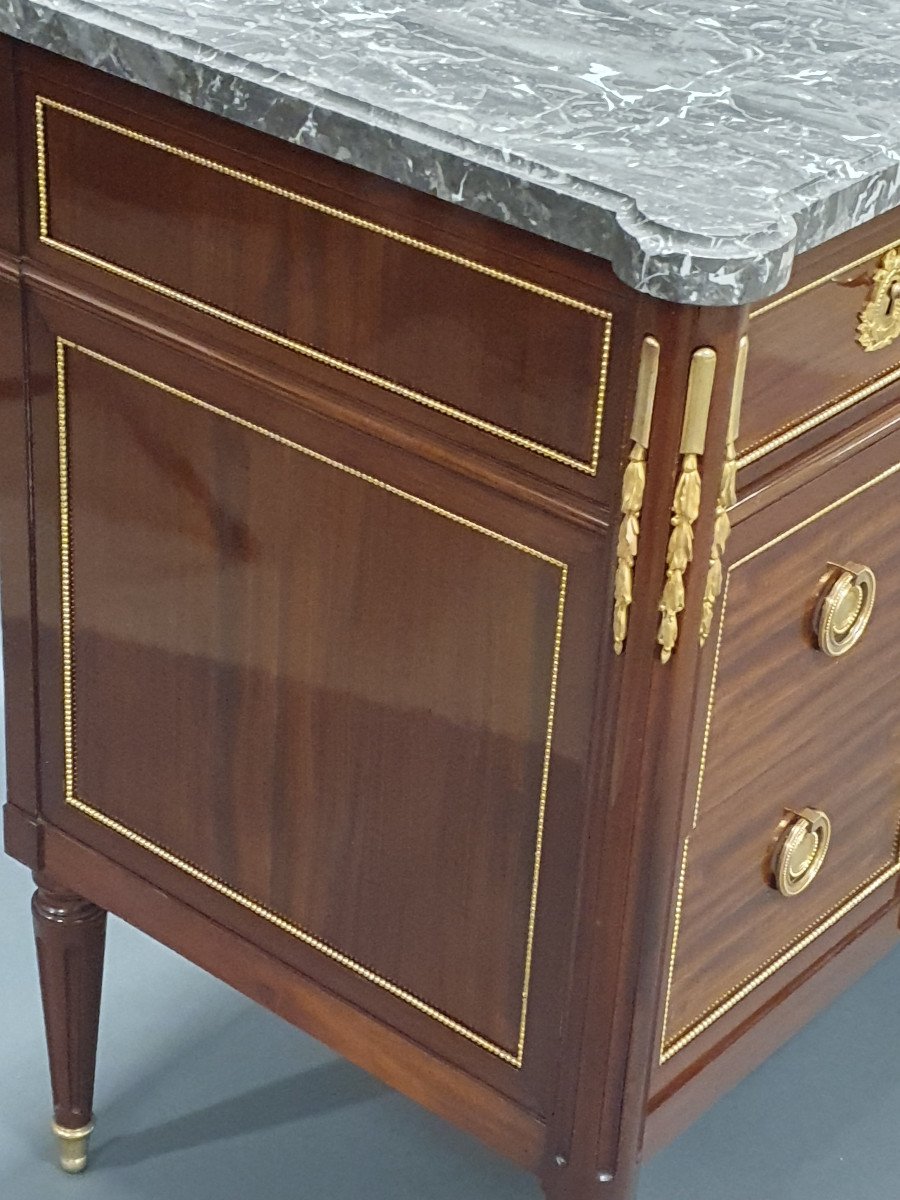 Louis XVI Commode Stamped Rinck In Paris After A Riesener Model-photo-2