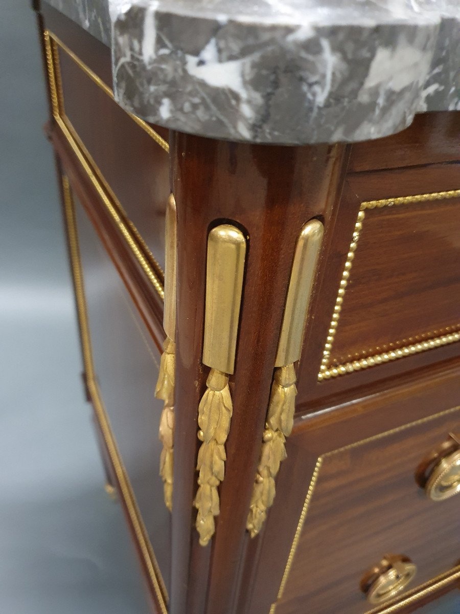 Louis XVI Commode Stamped Rinck In Paris After A Riesener Model-photo-6