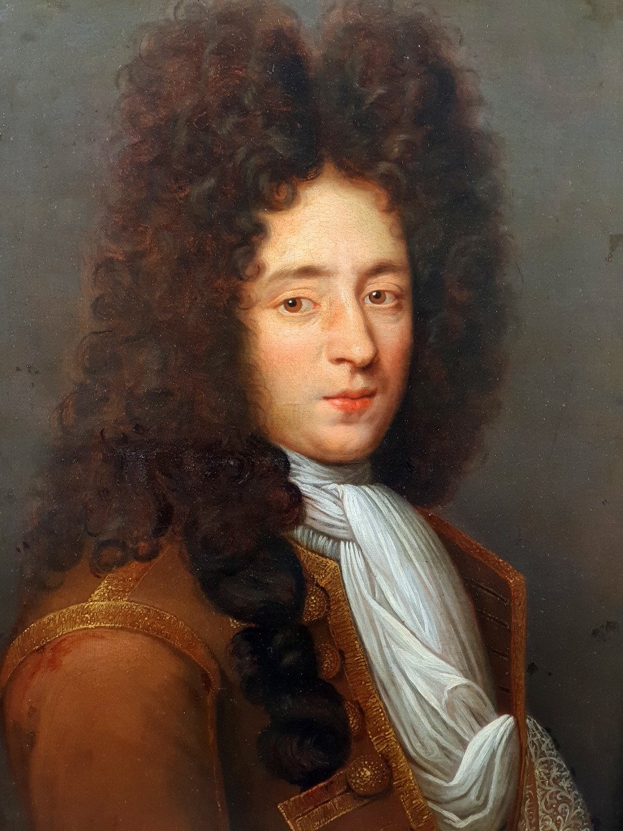 Portrait Du Prince Eugène De Savoie-carignan En Tenue De Chasse Vers 1700