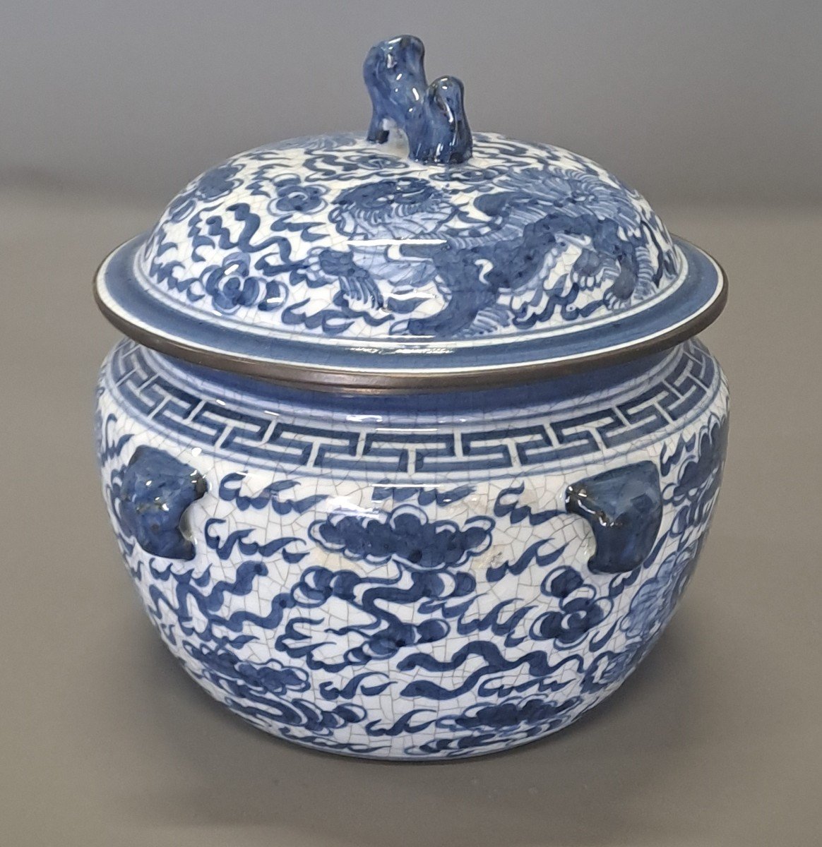 Pot à Gingembre En Porcelaine Craquelée De Chine