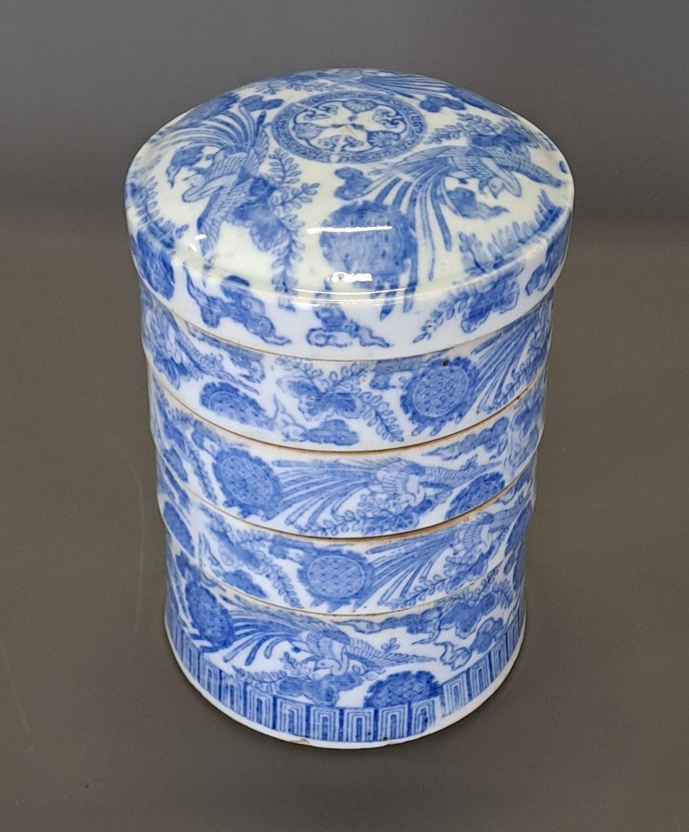 Japanese Porcelain Built-in Bowls-photo-2