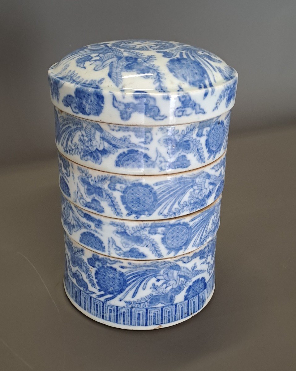 Japanese Porcelain Built-in Bowls-photo-4