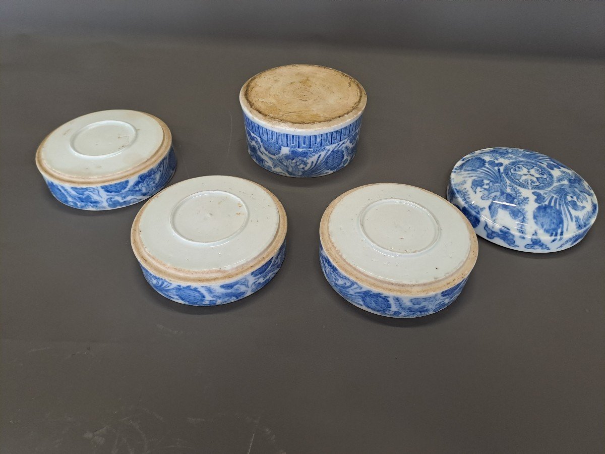 Japanese Porcelain Built-in Bowls-photo-6