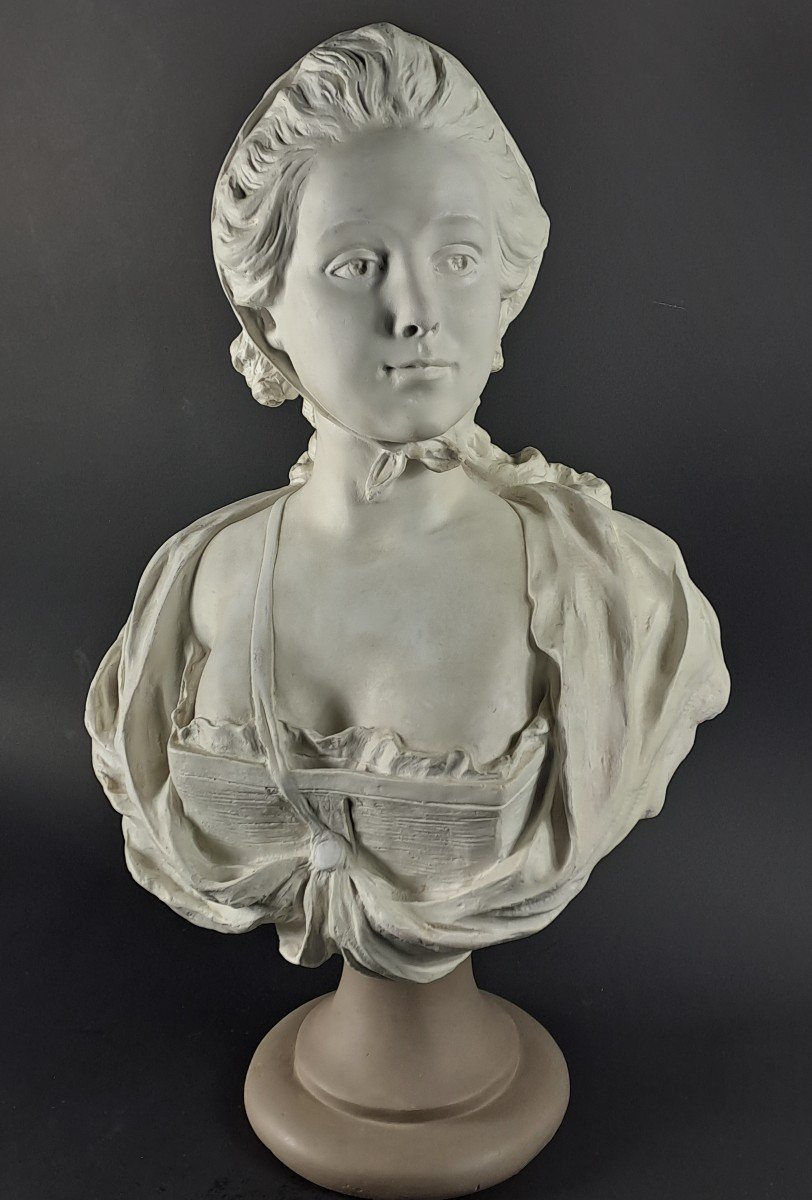 Plaster Bust Of Marie-anne De Camargo -photo-3