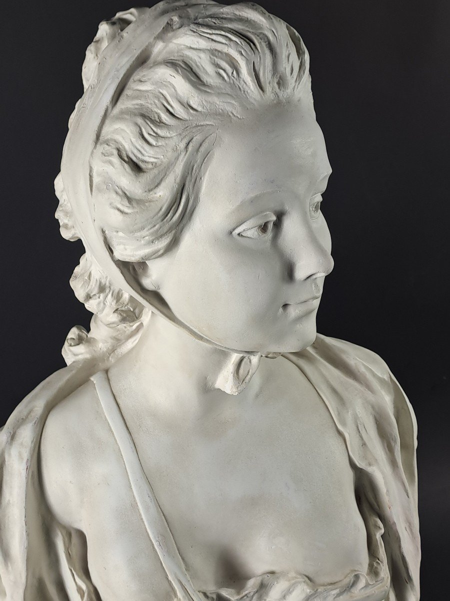 Plaster Bust Of Marie-anne De Camargo -photo-4