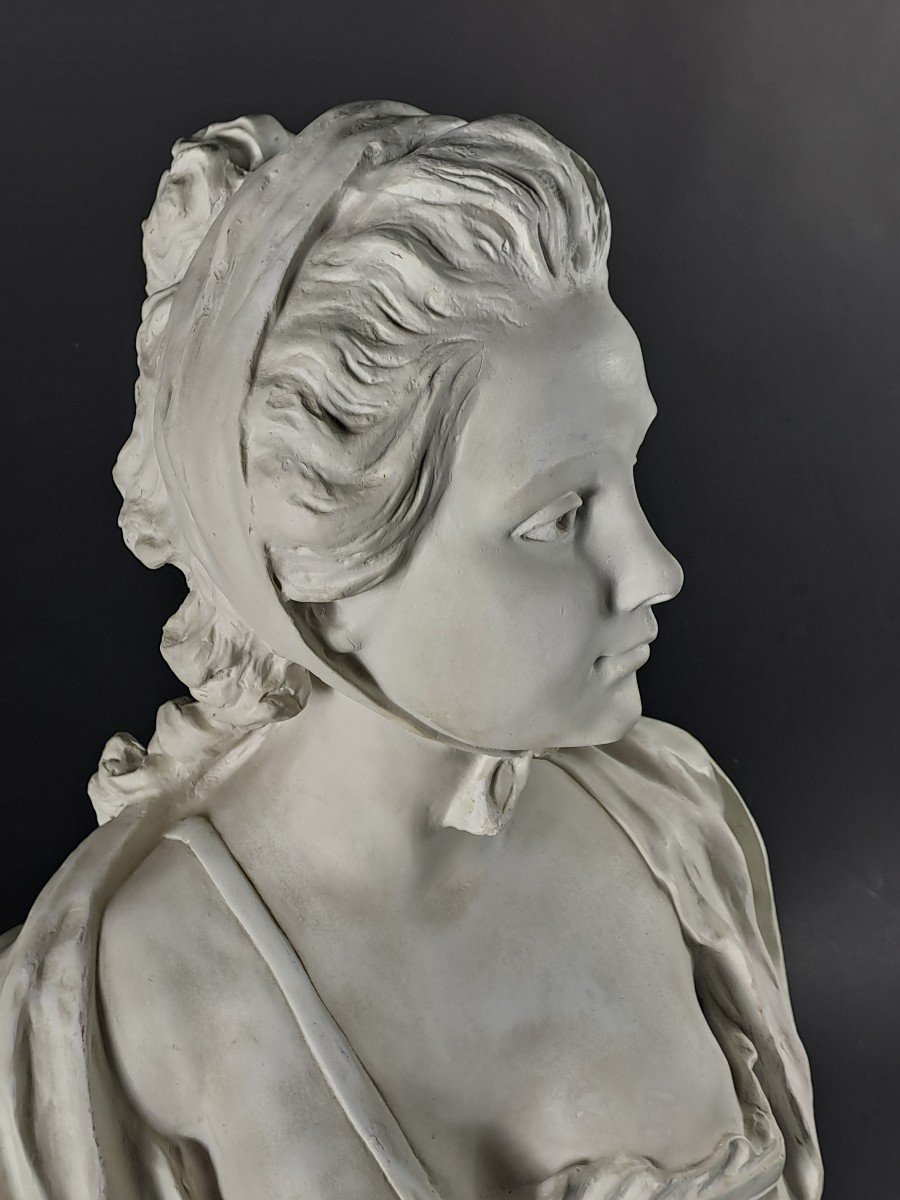 Plaster Bust Of Marie-anne De Camargo -photo-1