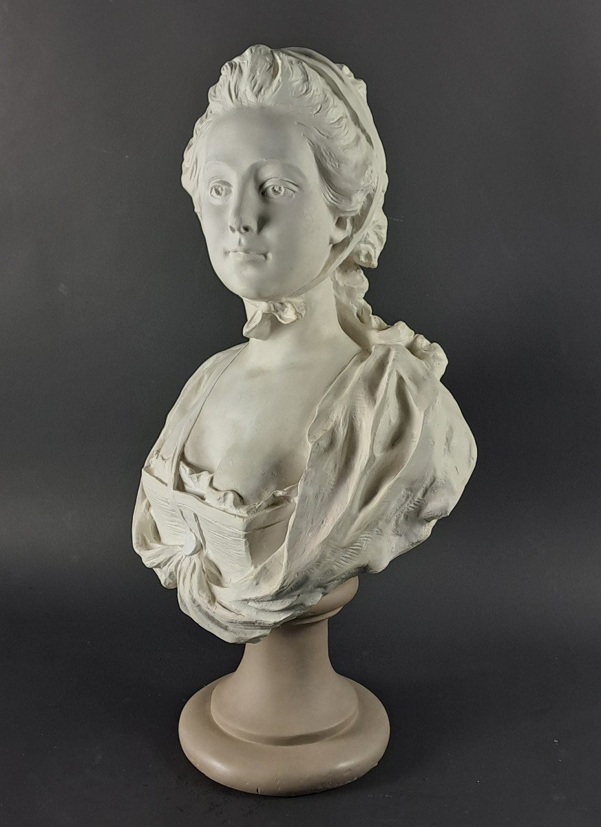 Plaster Bust Of Marie-anne De Camargo -photo-3