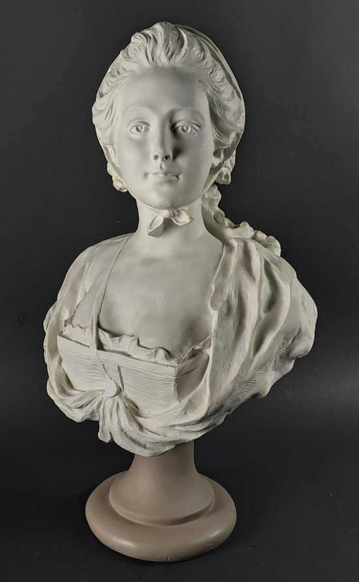 Plaster Bust Of Marie-anne De Camargo -photo-4