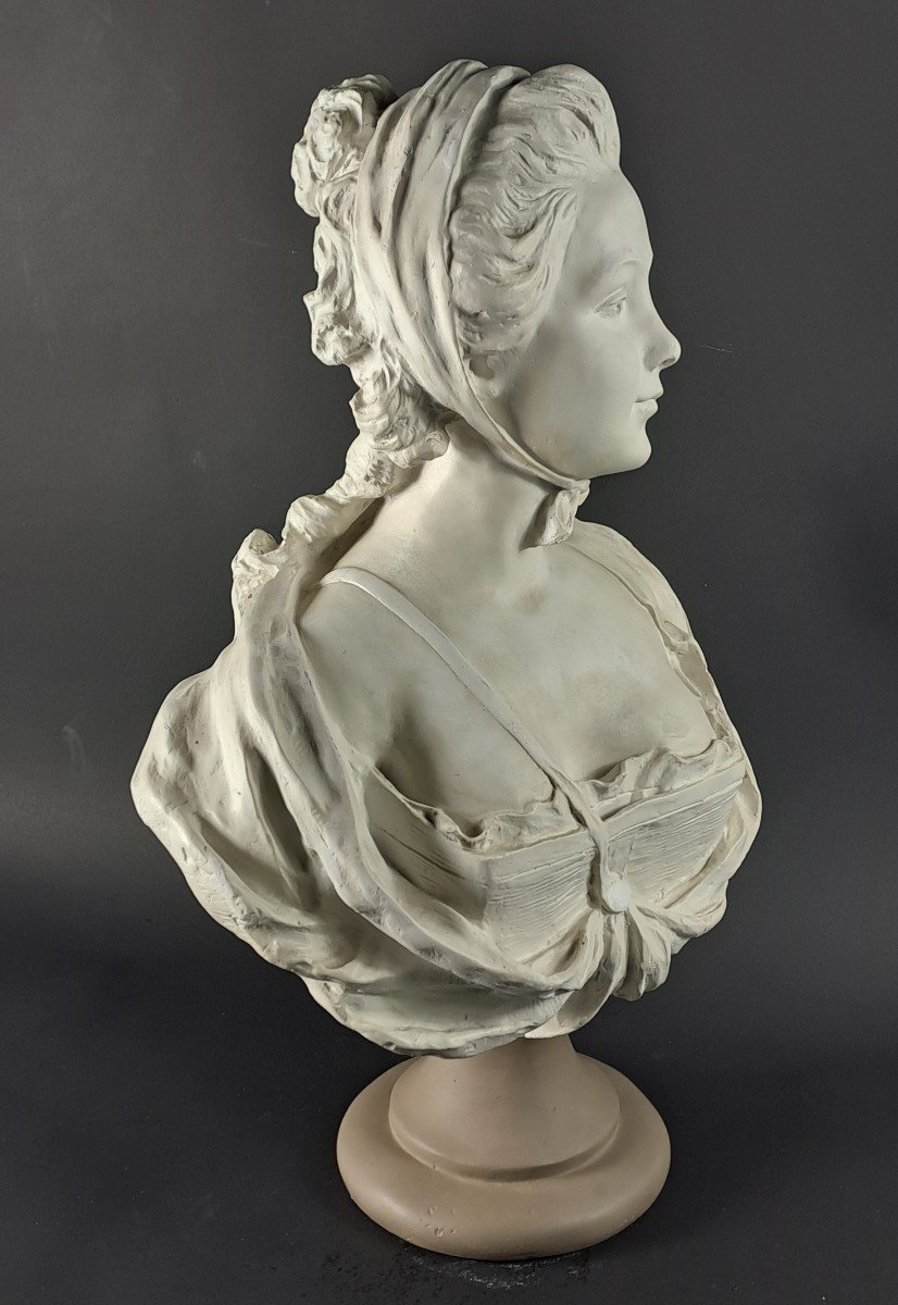 Plaster Bust Of Marie-anne De Camargo -photo-5