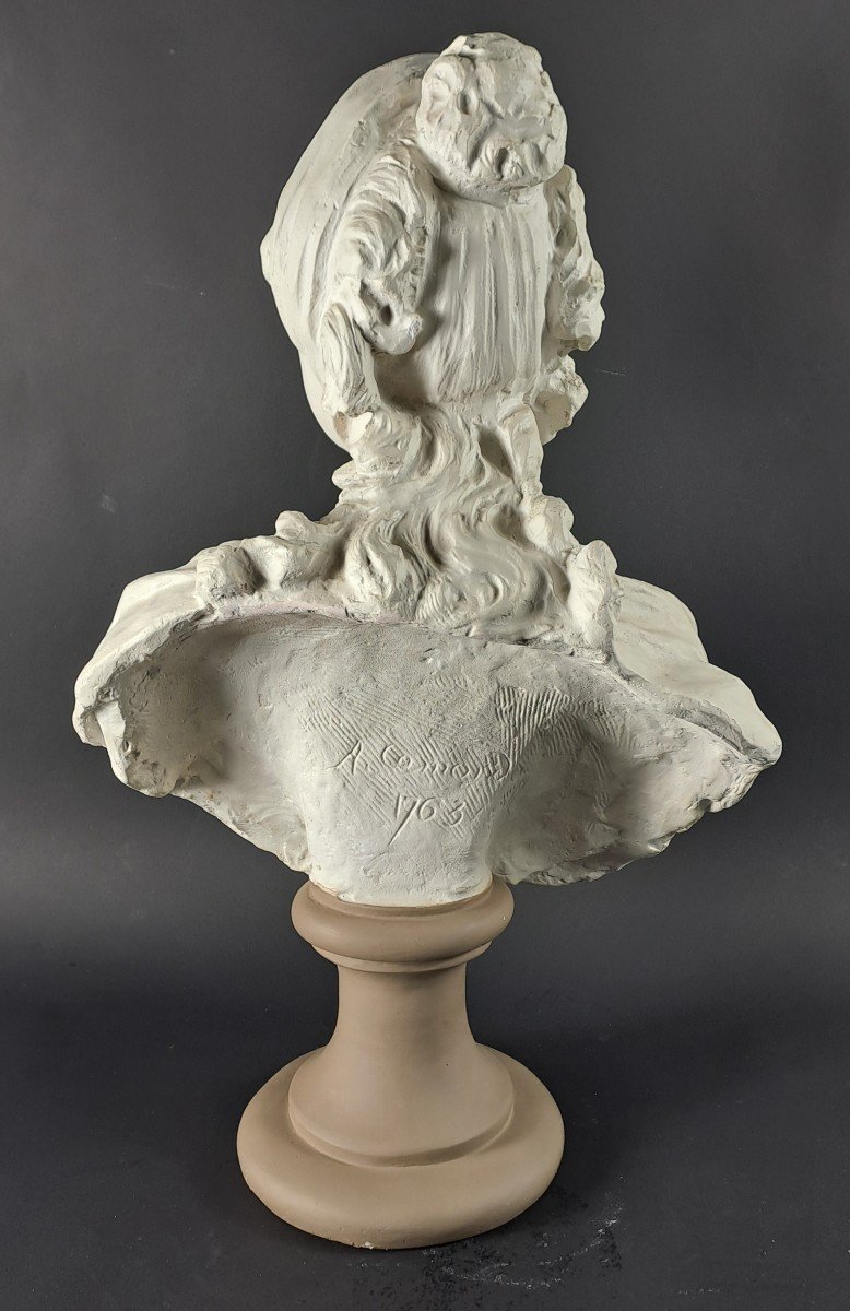 Plaster Bust Of Marie-anne De Camargo -photo-8