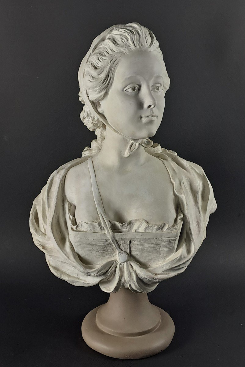 Plaster Bust Of Marie-anne De Camargo 