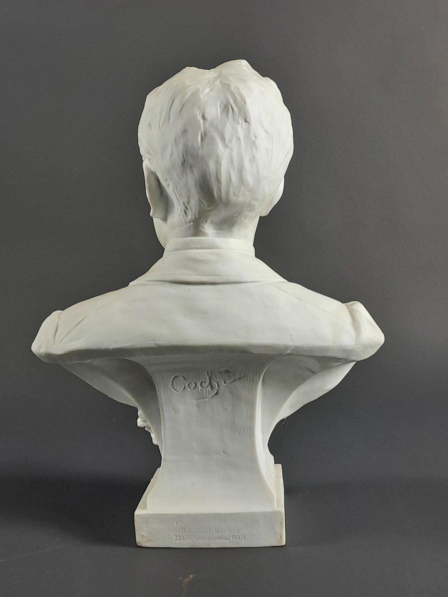 Vincenzo Cochi - Bust Of The Duke Of Orleans In Biscuit-photo-6