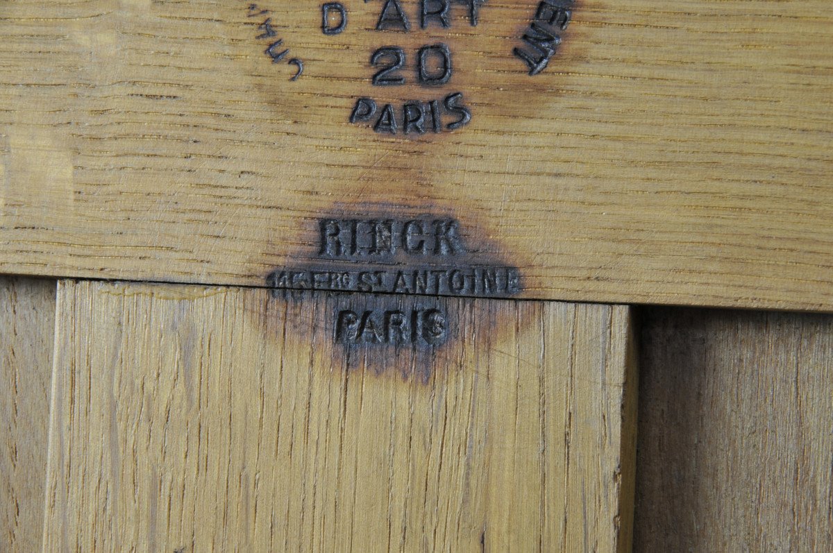 Important Louis XV Commode Stamped Rinck-photo-7