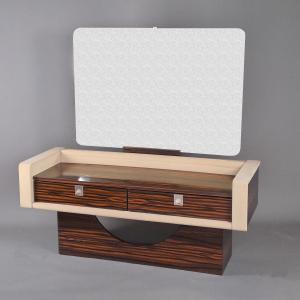 Design Style Dressing Table In Macassar Ebony Veneer