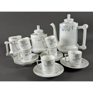 Napoleon III Coffee Service In Paris Porcelain