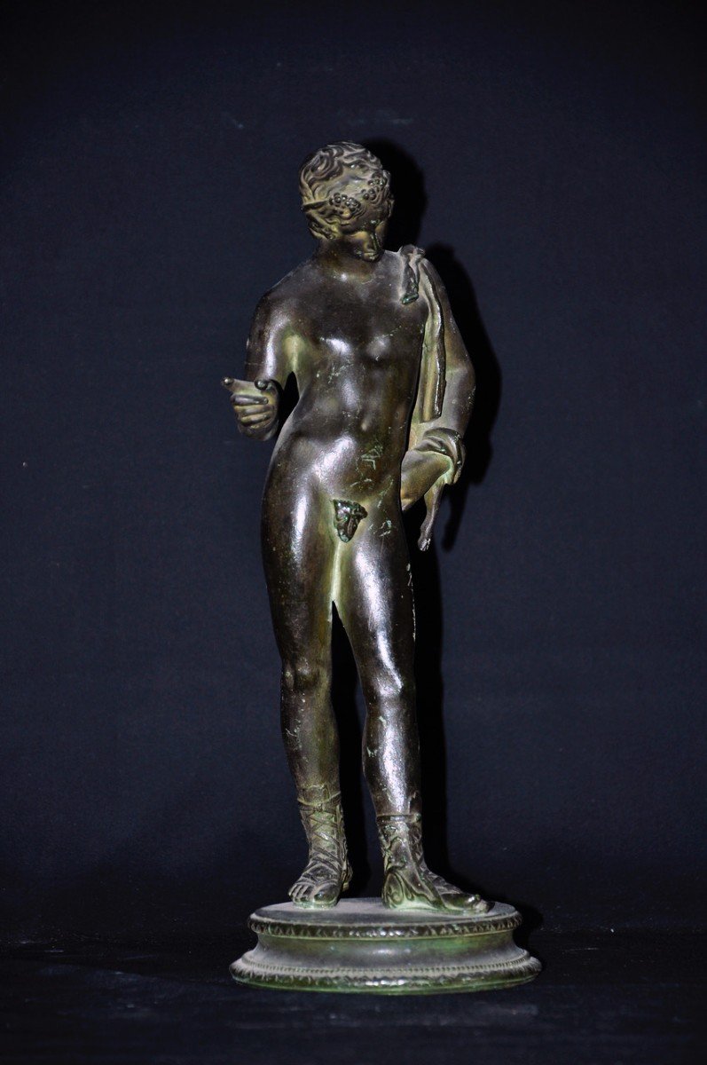 Statuette En Bronze époque XIXe Siècle Copie Antique