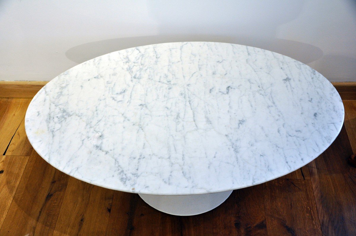 Knoll Edition Coffee Table, Design By Saarinen, Circa 1970-photo-4