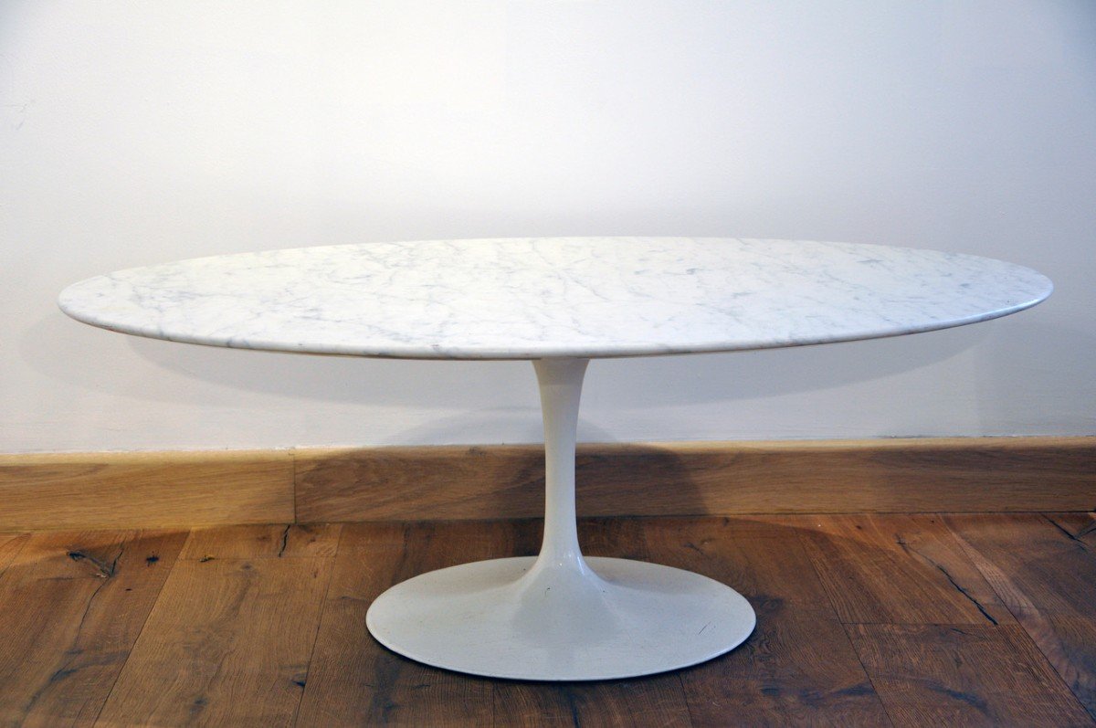 Knoll Edition Coffee Table, Design By Saarinen, Circa 1970