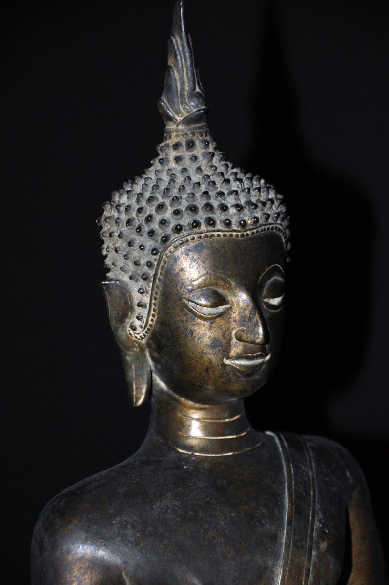 Seated Buddha Statue, Vietnamese Art, Late 19th Century-photo-1