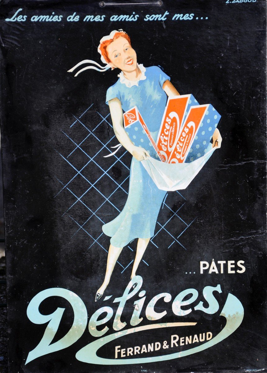 1950 Advertising Poster