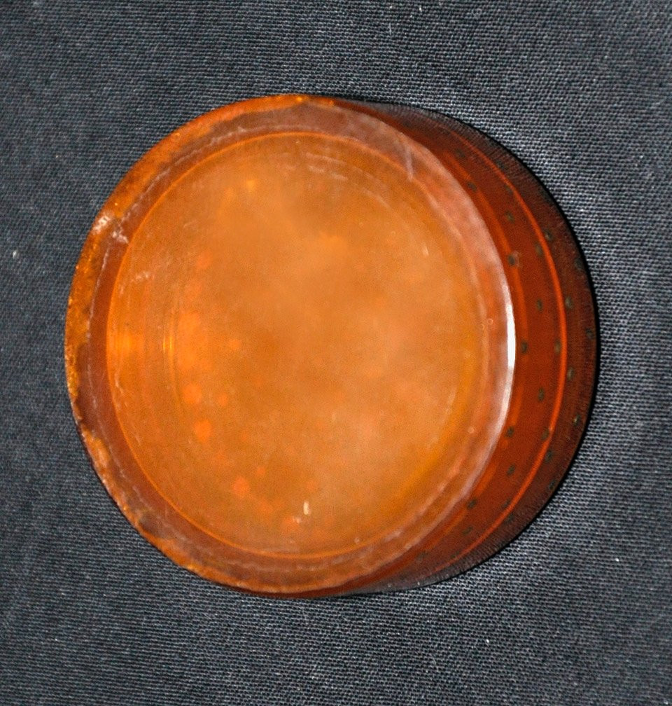 19th Century Tortoiseshell And Gold Pill Box-photo-2