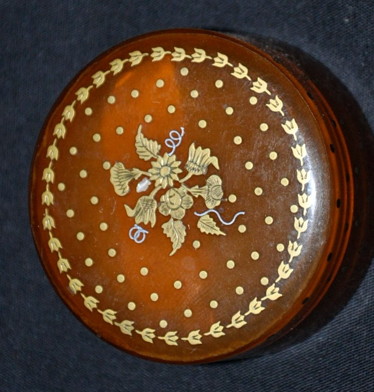 19th Century Tortoiseshell And Gold Pill Box