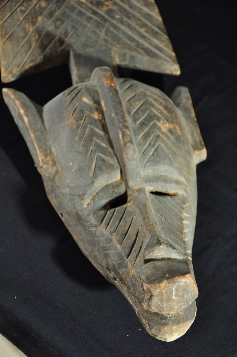 Mali Face Mask, Early To Mid-20th Century-photo-1