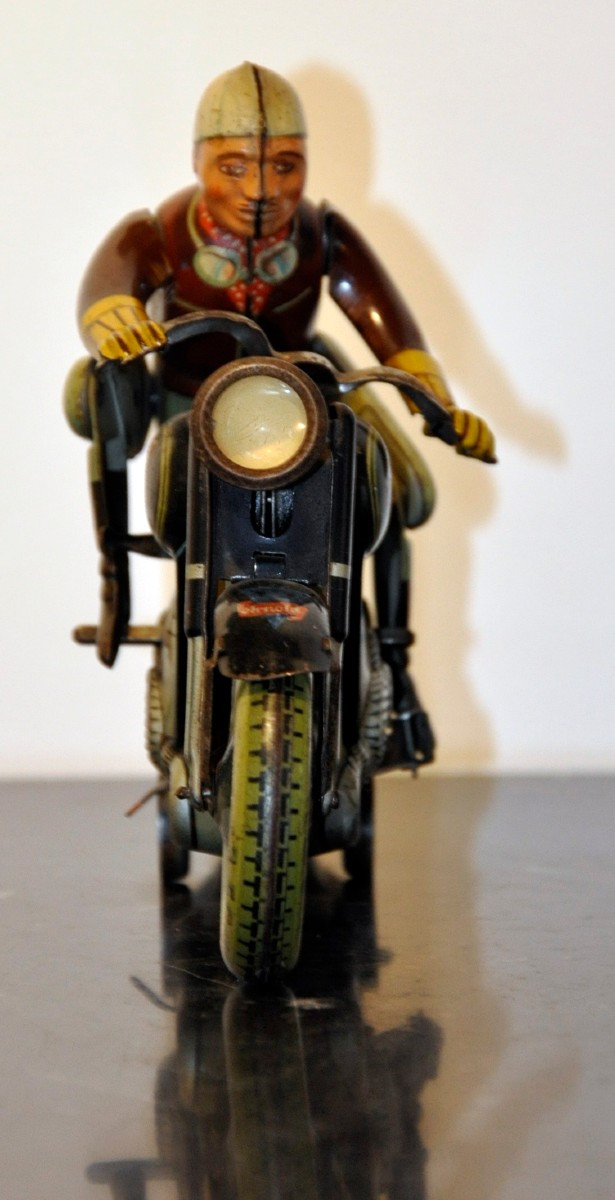 Tin Toy, Motorcycle Brand "arnold Mac 700" -photo-2