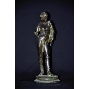 Statuette En Bronze époque XIXe Siècle Copie Antique