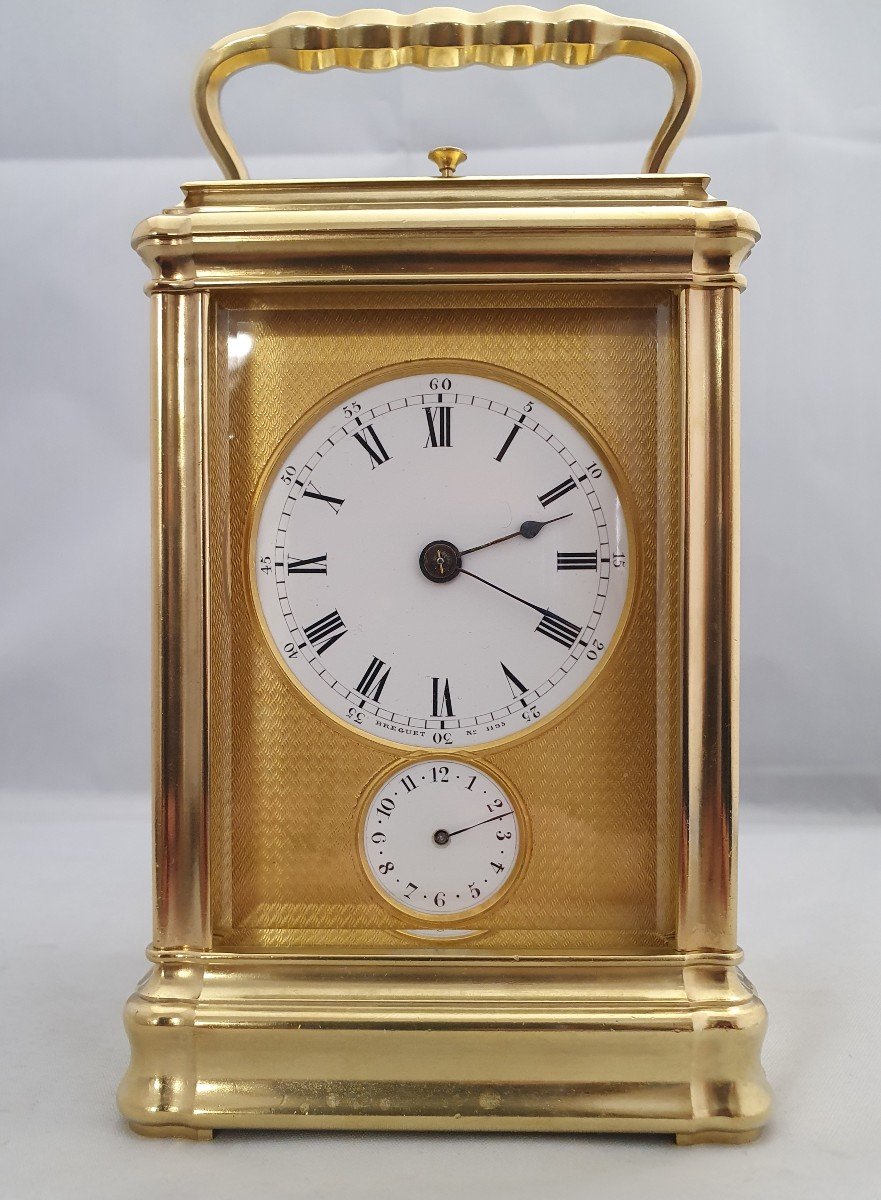 Pendule De Voyage &agrave; Grande Sonnerie Breguet N&deg;6195