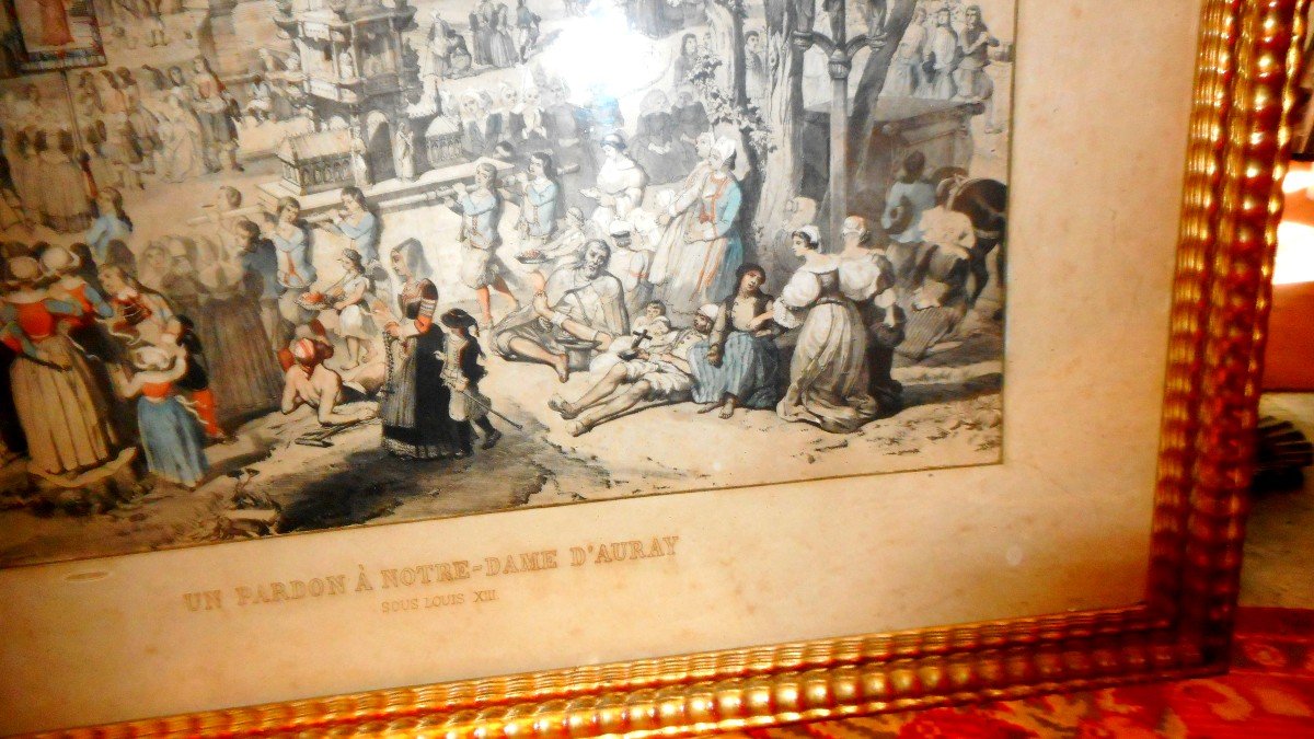 A Pardon At Auray In Brittany By (prosper St Germain)-photo-1