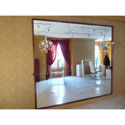 Mirror With Sconces