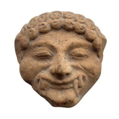 Greek Art, Gorgon Head Applique.