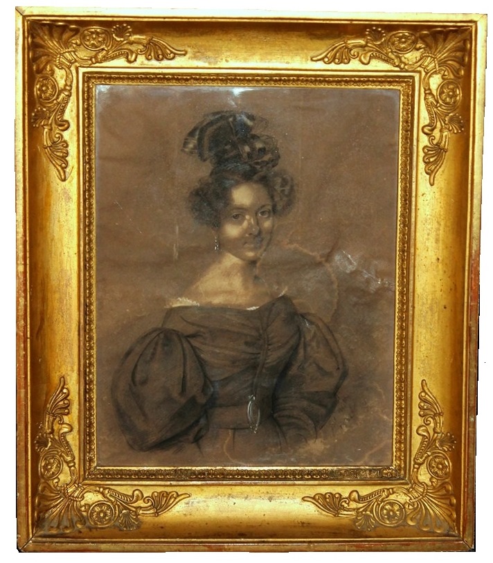 Portrait De Comtesse, Jules Boilly (1796-1874)